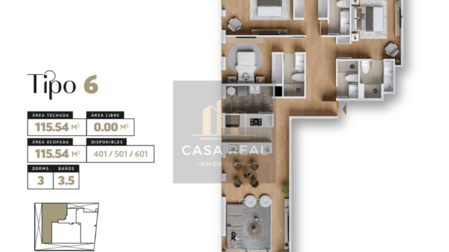 Venta de departamento en Surco 14