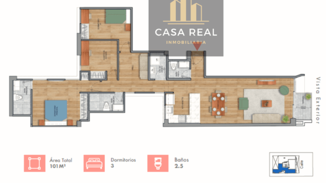 Venta de departamento en Miraflores cerca al Malecon 16